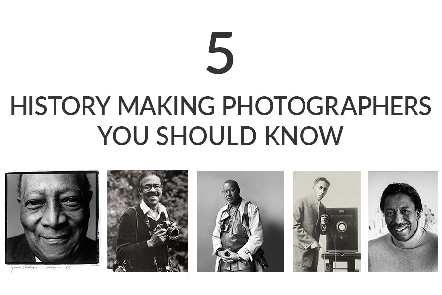 5 History Making Photographers You Should Know